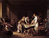 Reading of the Bulletin of the Grand Army by Louis-Leopold Boilly